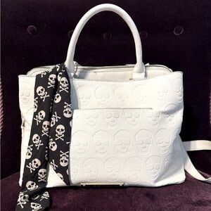 Betsey Johnson Skulltastic Satchel Purse